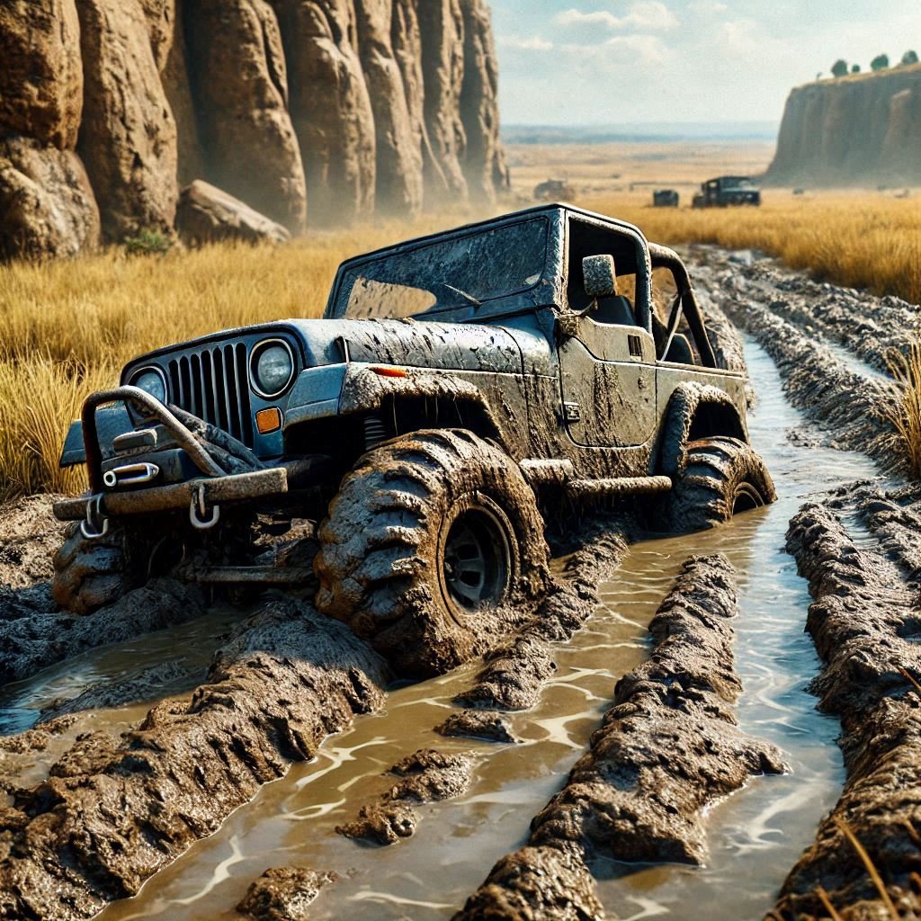 Mud Jeep